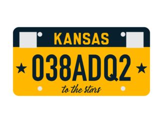 2024 Kansas License Plate