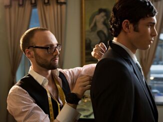 Tailor with man in suit